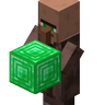 Villagers follow Emerald Blocks