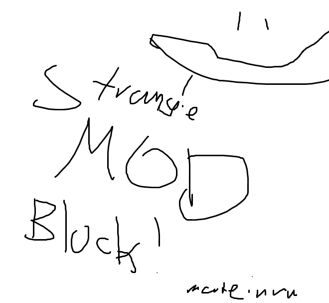 Strange Mod Block