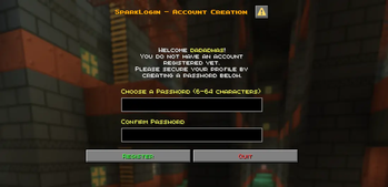 Dialog UI Register