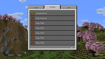 Tutorial Worlds on 1.20.x