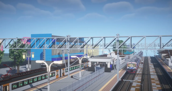 EP2DM (Yaroslavkiy Modification) + ED4M on the Pushkino station
