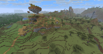 Floating Island Savanna Village 2 AFTER