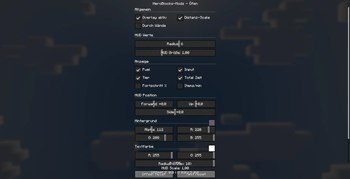 🔥 Öfen-Overlay Einstellung