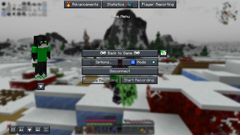 Leave World Menu