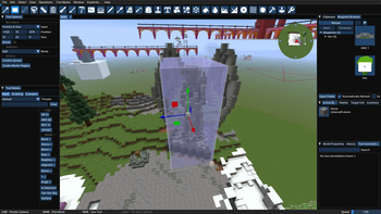 build with Axiom and World Edit
