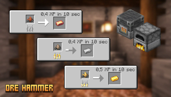 Smelting Ore Dusts for Double Ingots