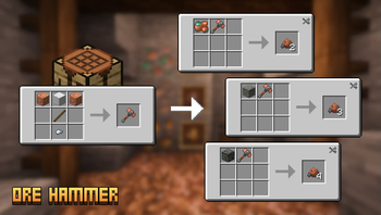 Crushing Hammer & Ore Dusts