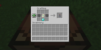 Xp Bottle crafting recipe in 2.0.0