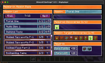 New Neoforge version GUi - Research Mission Base