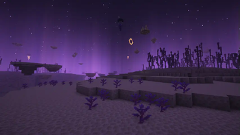 Dragon Mint alongside Enditions (Plus shaders)
