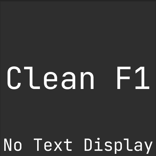 Clean F1