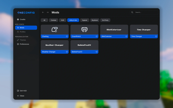 OneConfig Menu