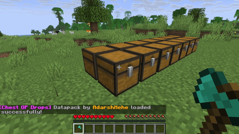 Minecraft, But Chest Drops OP LOOT — screenshot 2