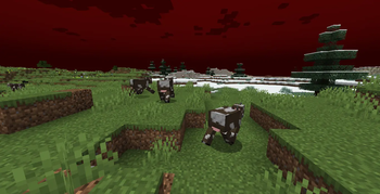 they flee something