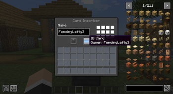 Card Inscriber UI