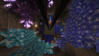 Elevator shaft in the wizard tower