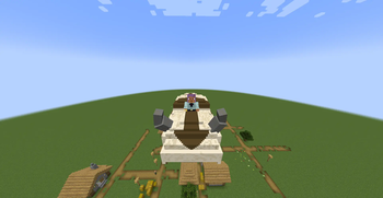 Riding a sky Bison