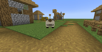 Baby sky bison