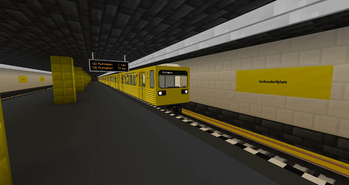 Arrival at station