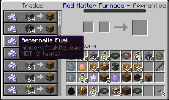 Inside look of the Red Matter Furnace