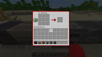 Crafting table