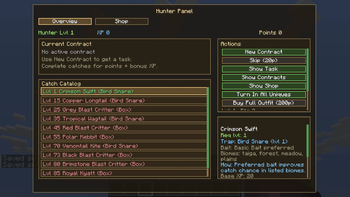 Custom Hunter Tab