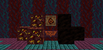 (OLD TEXTURES) Nether Coal blocks!!!