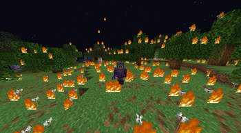 "I'd let the world burn" ahh image.