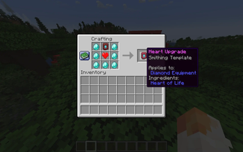 Crafting the Heart Template