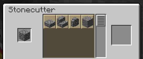 Cobblestone to Gravel