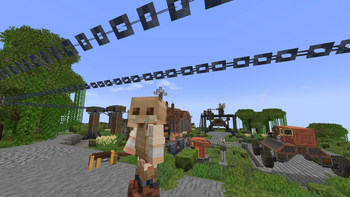 Skyhook without mod and Fresh Animations: Player Extension