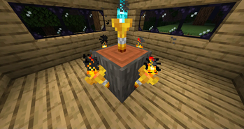 Golden torch with soul variant