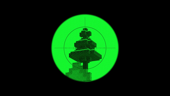 Zoomed Night Vision (C in OptiFIne)