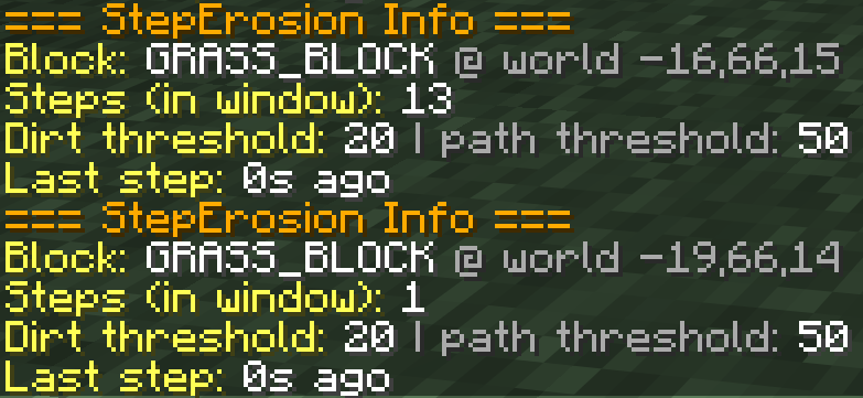 /info command
