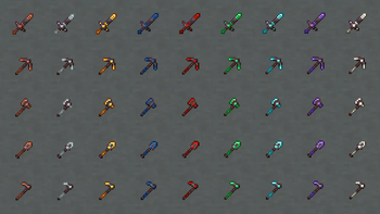 Tool Trims with Vanilla Materials