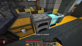 Furnace is locked!