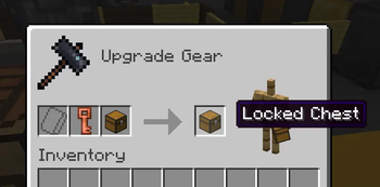 Locking a container