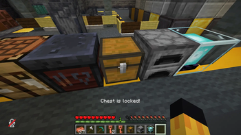 Chest is locked!