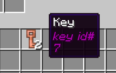 Key id displayed