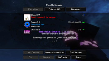Darkened UI — screenshot 1