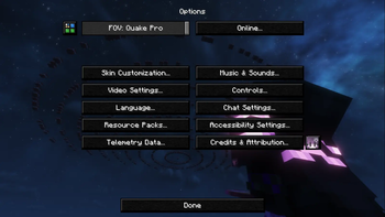 Darkened UI — screenshot 2
