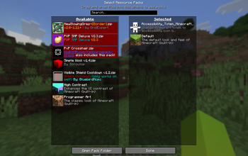 In resourcepack 