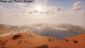 Mesa biome view (Proton Shaders)
