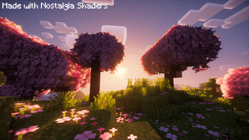 Sunset view (Nostalgia Shaders)