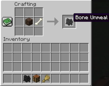 Bone Unmeal Crafting 
