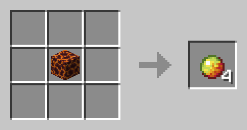 Magma Block to Magma Cream
