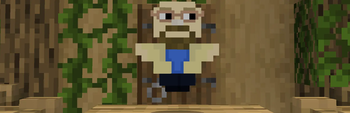 Walter is just floating there... menacingly.