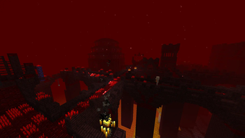 Nether Citadel inside a Fortress