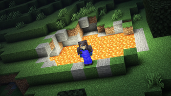 Fancy  Purple Enchantment Glint