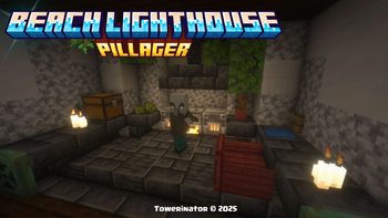 Beach Lighthouse Pillager Interior